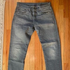 Grey RRL Selvedge Jeans
